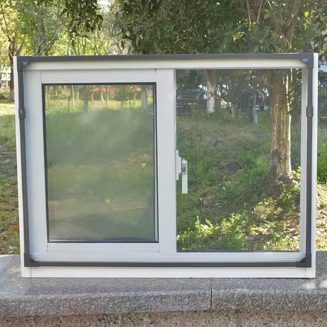 Mosquitera magnética de tul para ventanas, cortina de malla, extraíble, lavable, antimoscas, personalizada, bricolaje, Verano - 1