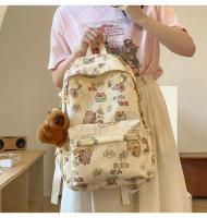 Bolsa escolar para niñas, linda mochila de dibujos animados para estudiantes de secundaria ins Mochila ligera de gran capacidad japonesa regalo - details 28