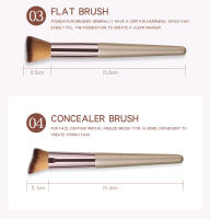 Juego de brochas de maquillaje profesional para mujer, alta calidad, belleza, maquillaje coreano, cosméticos, 10 Piezas - details 8