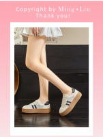 Cuero zapatos de entrenamiento alemán nueva malla transpirable deportes Forrest Gump zapatos de las mujeres casual versátil zapatos blancos - details 13