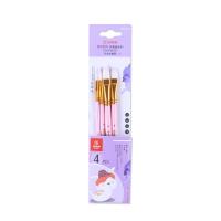 Juego de pinceles para pintar de pelo suave, pinceles de dibujo de acuarela, pintura acrílica al óleo, pincel de nailon profesional, 4/5/6 Uds. - details 18