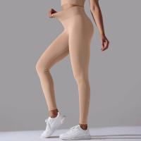 Pantalones de yoga sin costuras para mujer, ropa deportiva Fiess, leggings de cintura alta, pantalones de ejercicio para correr, 11 colores - details 28