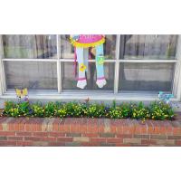 plantas artificiales al aire libre y flores