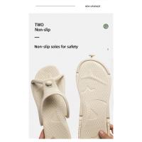 Chanclas plegables de verano para viajes de negocios, zapatillas ligeras portátiles de EVA, sandalias deslizantes de fondo suave para playa y pareja, nuevas - details 5