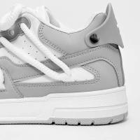 Zapatos de skate informales para hombre, zapatos de tabla negros de moda para caminar - details 2