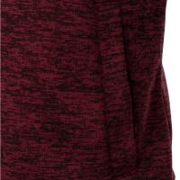 Autumn/winter men's stand-up collar striped check zipper knit top with fashion color matching - details 4