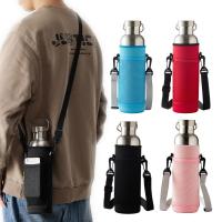 Bolsa de botella de agua portátil para deportes al aire libre, bolsas de taza de agua cruzadas, cubierta de taza de aislamiento multiusos - details 0