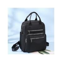 Mochila De Viaje Informal Para Mujer, Bolso De Hombro Oxford Impermeable, Bolso De Mano De Gran Capacidad, Monedero Negro, - details 20