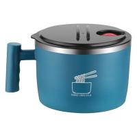 Cuenco de Ramen de Maple inoxidable, Cuenco de Ramen rápidamente de 1200ML, Cuenco de gran capacidad Seguro de Doble Capa para fideos instantáneos, Cuenco de cocina - details 0