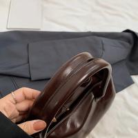 Bolso de mano vintage rojo para mujer con correa de hombro fija: gran capacidad, acabado texturizado, diseño casual y elegante para uso diario, bolso de mano diario |   Bolso Rojo Vintage |   Forro de poliéster duradero - details 5