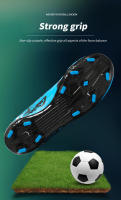 Zapatos de fútbol de marca para hombre, zapatillas de fútbol antideslizantes para exteriores para niños, zapatillas de entrenamiento transpirables, zapatillas de fútbol sala para césped - details 10