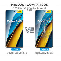 2 uds vidrio templado para Xiaomi Poco X6 5G vidrio Protector Little Poko X6Pro X7 X 6 Pro X7Pro Protector de pantalla película de cubierta de seguridad - details 2