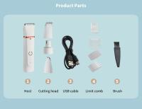 4 in 1 Electric Hair Trimmer Grooming Clippers for Pets Trimmer Nail Grinder Professional Cutter Machine Cutting Tool For Dogs - details 8