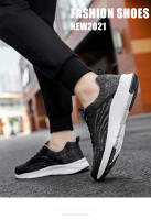 Zapatillas de moda para hombre Zapatillas de malla transpirables Zapatos para correr huecos para hombre - details 7