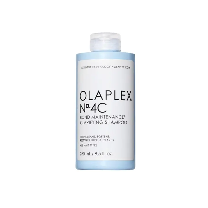 Olaplex No. Champú aclarador de mantenimiento 4C Bond, limpia profundamente, suaviza, restaura el brillo y la claridad, para todo tipo de cabello - 1