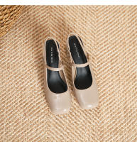 Zapatos de tacón cuadrado con tiras y charol con punta cuadrada - details 35