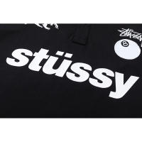 Polo holgado estilo americano Stussy, pareja Dragon Year edición limitada    Camiseta de manga corta con estampado clásico bordado para hombre, camiseta estilo HIP-HOP rock de skate High Street - details 11