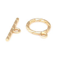 Anillo redondo de latón de Color dorado de 18K, cierre de palanca circular O, cierres de conexión para pulsera, suministros para fabricación de joyas, accesorios Diy - details 65