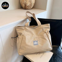 Alo yoga nueva llegada bolsa tote bolsa impermeable yoga casual deporte gran capacidad una bolsa de hombro - details 3