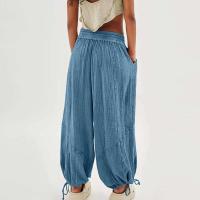 Pantalones de sandalia elásticos de secado rápido para mujer, ajustados, sueltos, para correr y entrenar, novedad de verano, 2024 - details 18