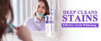 Pasta de dientes morada para blanquear, kit de blanqueamiento de dientes morado, corrector de color para eliminar manchas de dientes - details 1