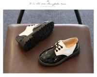 Zapatos planos de cuero para niños, zapatos de baile antideslizantes para actuaciones escolares, zapatos casuales para fiestas, bodas para niños pequeños - details 3