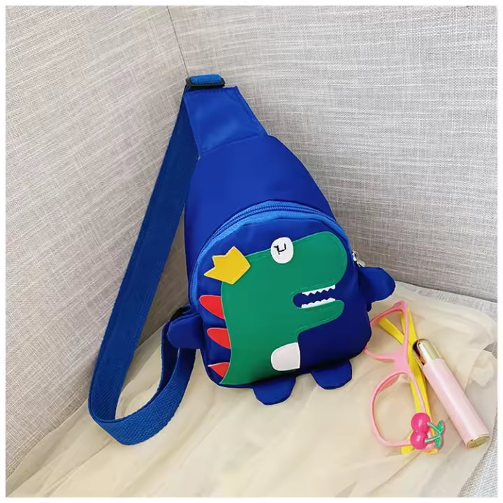 rtoon Mini bolso de pecho con diseño de dinosaurio para niños - 1
