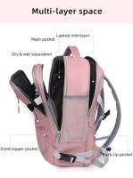 Mochila de negocios impermeable para hombre y mujer, bolsa de viaje expandible para portátil, gran capacidad, 15,6, bandolera para mujer, gran capacidad, ligera, multiusos, mochila de equipaje, viaje corto - details 6