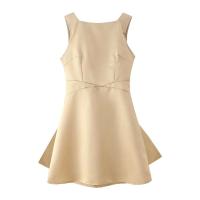 UNIZERA pajarita cintura ceñida A-e minifalda corta Primavera/novedad de verano vestido de mujer - details 2