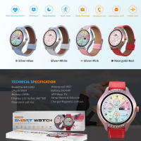 Reloj inteligente para mujer, estilo empresarial, Bluetooth, llamadas, detección de salud, foto, pantalla HD - details 0