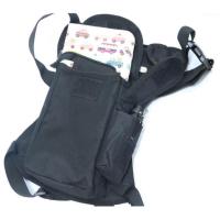 Bolsa de pierna para exteriores de gran capacidad, tela Oxford, impermeable, riñonera para senderismo, cremallera, bolsa de pierna multiusos para exteriores, ciclismo - details 8