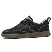 Nuevos zapatos deportivos clásicos de cuero de moda para Hombre, Zapatillas informales en negro y azul, 44 americanos de alta calidad - details 3