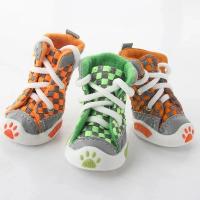 Zapatos para perros, osos de peluche, zapatos de suela blanda, zapatos transpirables anticaída para cachorros pequeños, juego de 4 zapatos de verano para mascotas - details 1