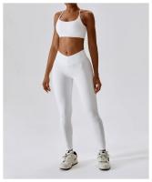 Sujetador Deportivo Sexy para Mujeres Top de Gimnasio Entrenamiento Correr Cruz Yoga Sujetador de Yoga Stretch Ropa Interior Fitness para Mujeres Material de Nylon Temporada Primavera/Verano - details 11