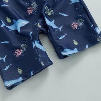 Toalla de baño de mango largo con estampado de tiburones para niños pequeños - details 6