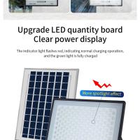 Lámpara Solar De 300W Para Exteriores, Focos Impermeables, Luces Solares Con Control Remoto, Reflector De Pared - details 9