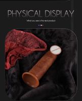Leten Real silicona realista prepucio deslizante mujeres masturbador pareja consoladores enormes ventosa fuerte Miembro grande juguete sexual para adultos - details 4