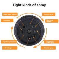 Pistola De Agua Para Jardín Con Alta Potencia Limpieza De Vehículos Ajustable Plástico Herramienta De Jardinería Y Lavado De Coche - details 3