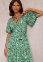 Vestido informal de manga con cuello en v para Mujer, Peto con bolsillo, pantalones cortos, mono corto - details 1