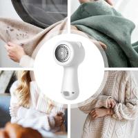 Afeitadora de tela para ropa, recortadora con pantalla Digital, removedor de pelusas, depiladora operada por batería - details 2