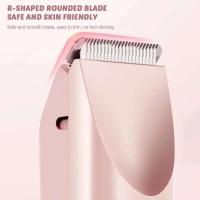 Afeitadoras eléctricas 3 en 1 de doble cabezal para mujer, suavizan la cara sedosa húmeda/seca, áreas privadas del cuerpo, depiladora indolora impermeable IPX7 - details 5
