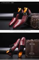 Nueva marca genuina con mayor altura para uso casual. Zapatos de hombre hechos a mano, modernos, cómodos y transpirables. - details 0
