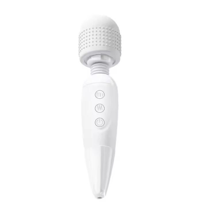 Vibrador Mágico Wand Estimulador de Clítoris para Mujeres Cargable por USB Masajeador de G Spot - 1