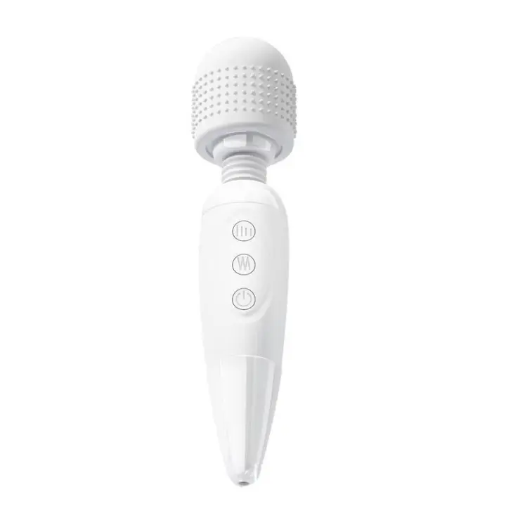 Vibrador Mágico Wand Estimulador de Clítoris para Mujeres Cargable por USB Masajeador de G Spot - 1
