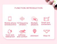 Vibrador Inalámbrico Bluetooth Control Remoto para Mujeres Estimulador de Clítoris y Punto G - details 8