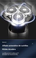 Afeitadora Eléctrica Inteligente LED 2025 Automática, Recargable, Cabeza Flotante, Todo el Cuerpo, Lavado de Agua - details 8