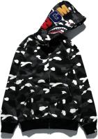 Chaqueta de camuflaje de mandíbula de tiburón para adultos, Sudadera con capucha de boca de tiburón, sudadera con cremallera completa - details 0