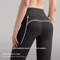 Pantalones de yoga de cintura alta, pantalones de fitness para mujer, pantalones de ejercicio para correr con bolsillos - details 8