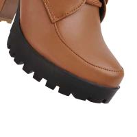 Delivery Sign Otoño/Invierno Botas de tacón alto con hebilla de cinturón para mujer - details 9