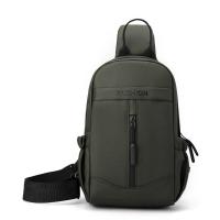 Bolso de pecho informal para hombre, mochila de nailon impermeable para ir al trabajo, bolso cruzado multifuncional de gran capacidad para hombre - details 7